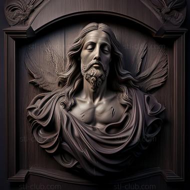 3D model st jesus (STL)